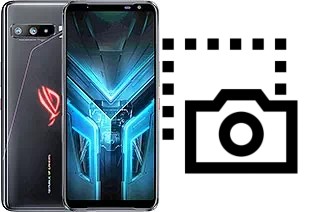 Captura de pantalla en Asus ROG Phone 3 ZS661KS