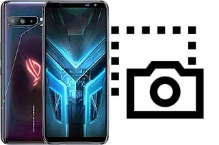 Captura de pantalla en Asus ROG Phone 3 Strix