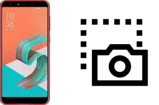 Captura de pantalla en Asus ZenFone 5 Selfie Pro