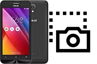 Captura de pantalla en Asus Zenfone Go ZC451TG