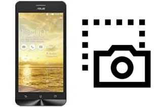 Captura de pantalla en Asus Zenfone 5 A500KL