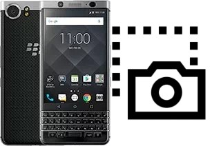 Captura de pantalla en BlackBerry KEYone