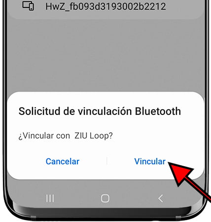 Vincular dispositivo Bluetooth en Samsung Galaxy