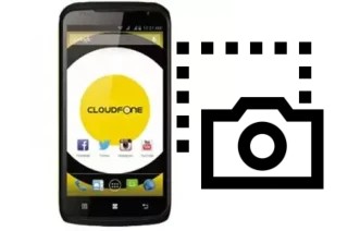 Captura de pantalla en CloudFone Excite 470Q