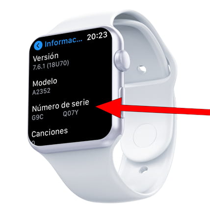 Cómo ver el código IMEI en Apple Watch Series 4