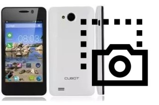 Captura de pantalla en Cubot GT90