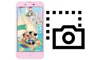 Captura de pantalla en Disney Mobile DM-01J