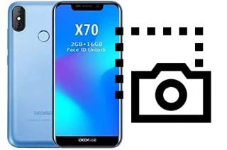 Captura de pantalla en Doogee X70