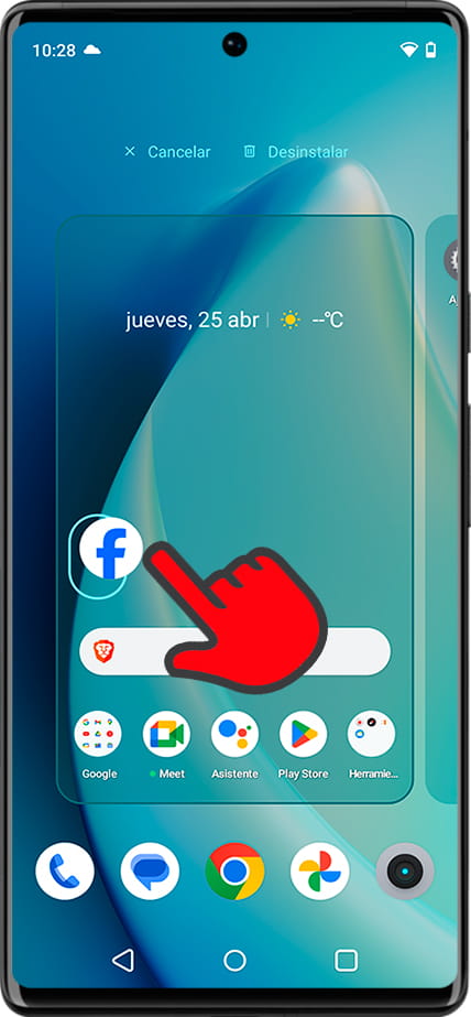 Mover aplicación en Android