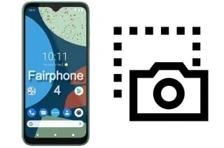 Captura de pantalla en Fairphone 4