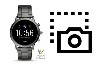 Captura de pantalla en Fossil Gen 5 Calyle