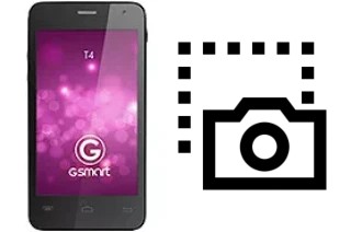 Captura de pantalla en Gigabyte GSmart T4