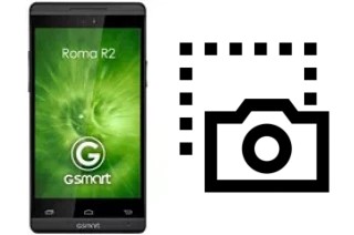 Captura de pantalla en Gigabyte GSmart Roma R2