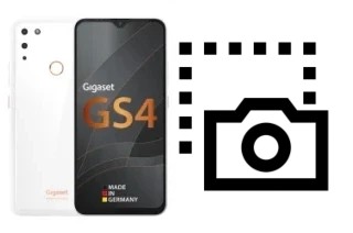 Captura de pantalla en Gigaset GS4