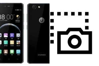 Captura de pantalla en Gionee f106l