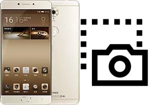 Captura de pantalla en Gionee M6