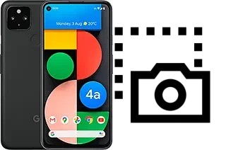 Captura de pantalla en Google Pixel 4a 5G