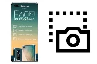 Captura de pantalla en HiSense H60 5G