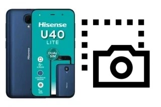 Captura de pantalla en HiSense U40 Lite