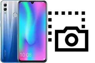 Captura de pantalla en Honor 10 Lite