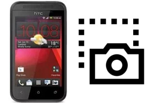 Captura de pantalla en HTC Desire 200