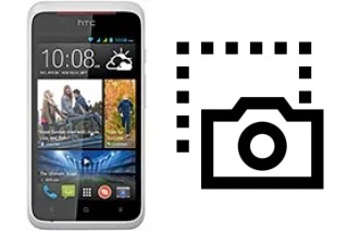 Captura de pantalla en HTC Desire 210 dual sim