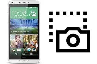 Captura de pantalla en HTC Desire 816G dual sim