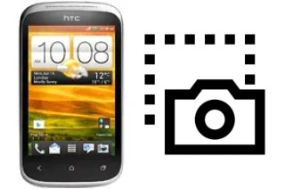 Captura de pantalla en HTC Desire C