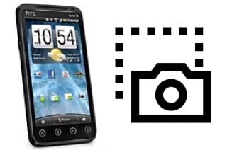 Captura de pantalla en HTC EVO 3D CDMA