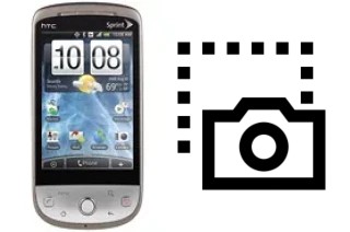 Captura de pantalla en HTC Hero CDMA