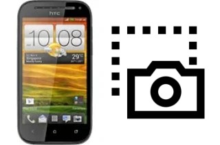 Captura de pantalla en HTC One SV