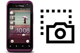 Captura de pantalla en HTC Rhyme CDMA