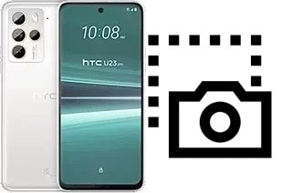 Captura de pantalla en HTC U23 Pro