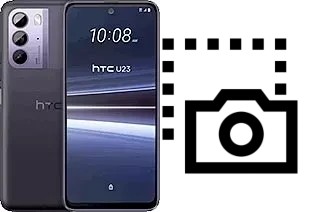 Captura de pantalla en HTC U23