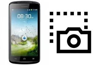 Captura de pantalla en Huawei Ascend G500
