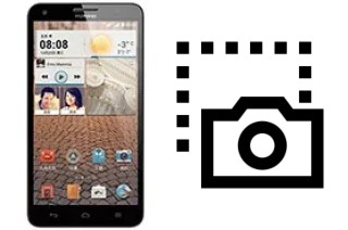 Captura de pantalla en Huawei Honor 3X G750