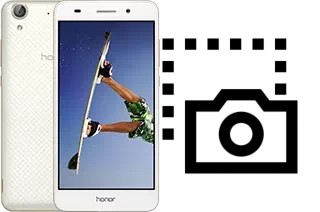 Captura de pantalla en Huawei Honor Holly 3