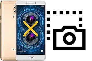 Captura de pantalla en Huawei Honor 6X