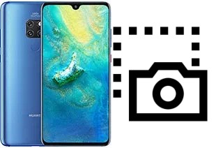 Captura de pantalla en Huawei Mate 20