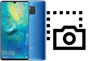 Captura de pantalla en Huawei Mate 20 X