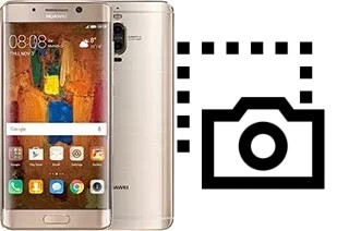 Captura de pantalla en Huawei Mate 9 Pro