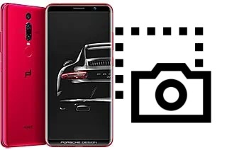 Captura de pantalla en Huawei Mate RS Porsche Design