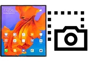 Captura de pantalla en Huawei Mate X