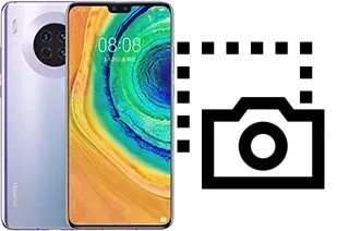 Captura de pantalla en Huawei Mate 30