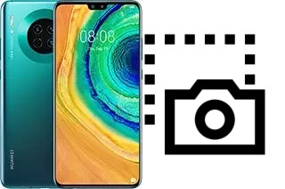 Captura de pantalla en Huawei Mate 30 5G