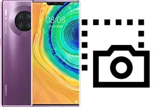 Captura de pantalla en Huawei Mate 30 Pro