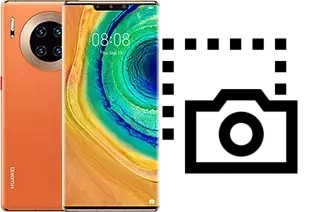 Captura de pantalla en Huawei Mate 30 Pro 5G