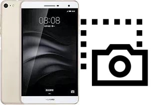 Captura de pantalla en Huawei MediaPad M2 7.0