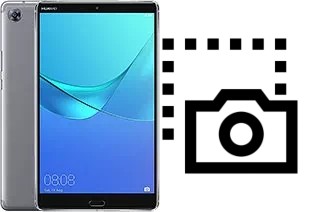 Captura de pantalla en Huawei MediaPad M5 8