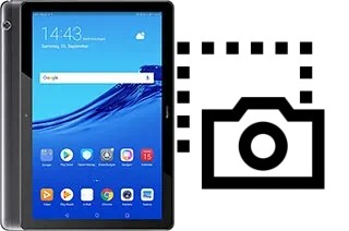 Captura de pantalla en Huawei MediaPad T5